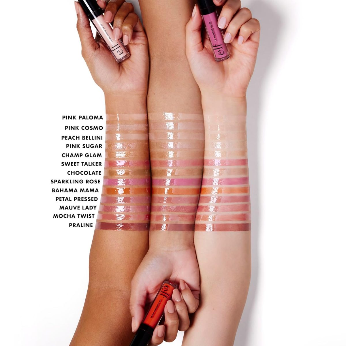 e.l.f. Lip Plumping Gloss, Mocha Twist, 0.09 Oz - Image 3