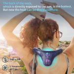 PluvoFan Neck Fan Back-Windy 6000mAh with Cooling Plate Bladeless Portable Quiet Air Conditioner Rechargeable Camping Essentials for Women Men Outdoor Activities Gardening Walking the Dogs(Royal Blue) - Image 7