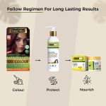 INDUS VALLEY Damage Free Natural Gel Hair Colour for Women | Ammonia & PPD Free Organic Hair Colour with 100% Grey Coverage, Long Lasting Conditioning Hair Color | Burgundy 1.00-220 ml - Image 7