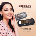 Shryoan Eyebrow Powder with angled eyebrow brush and Spoolie | Long Lasting & Water Proof | (Multi color) - Image 4