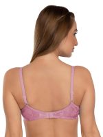 DAISY DEE Women Lace Pattern Printed Full Coverage Non-Padded Seamless Wire-Free Full Support Regular Cotton Bidal/T-Shirt Bra - NVLR - Image 6