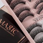 GNASTAS Imagic Professional Synthetic Fibers False Eyelashes, Natural & soft 100% Handmade 3D Eyelashes Pack 10 Pairs (pack of 1) - Image 3