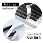 NAGARAKU Eyelash Extensions Individual Lashes 0.07 Thickness Curl-LC 7-15mm Mix Synthetics Classic 16 rows Matte Black Soft Natural (0.07 Thickness, LC curl) - Image 6