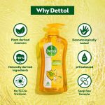 Dettol Body Wash and Shower Gel for Women and Men, Lime Fresh - 500ml | Soap-Free Bodywash | 12h Odour Protection - Image 5