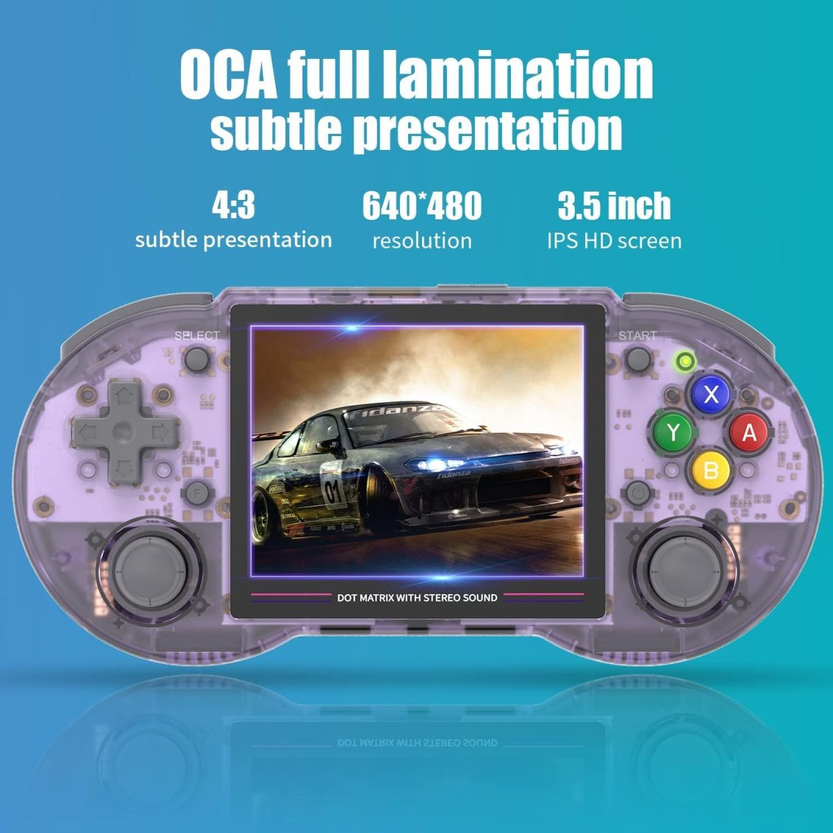 New World RG353PS Retro Handheld Game Console, Single Linux System,Plug & Play Video Games 3.5 Inch IPS Screen 128G TF Card +Support PSP Games - Image 4