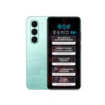 ZENO 5G AI Smartphone | 4GB RAM 128GB ROM | IP54 Rated for Dust & Water Resistance | D6300 5G Processor | 6.7" HD+ 120Hz Punch-Hole Display | 50MP Camera | 5-Year Fluency | Wave Green