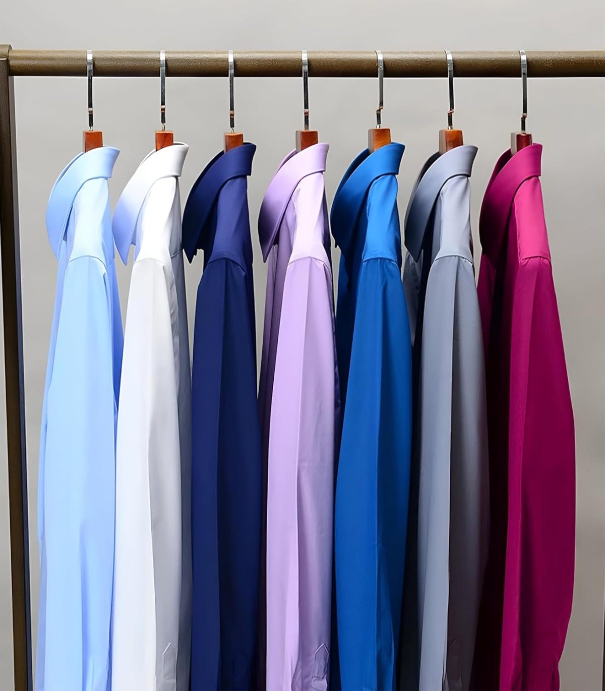 CVC Mens Satin Regular Fit Formal Shirt. - Image 4