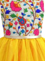 A.T.U.N. (ALL THINGS UBER NICE) Girl's Skater Knee Length Embroidered Sleeveless Dress for Party and Special Occasions - Image 3
