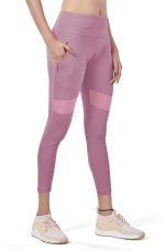 Mehrang Active Yoga Pants for Women Gym High Waist with Pocket, Tummy Control, Workout Pants 4 Way Stretch Yoga Leggings