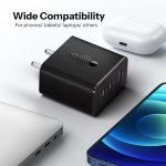 AILKIN 65W CMF for Nothing Gan Trio Charger Adapter | 3 Port USB Type C to A Fast Wall Charging Adaptor Compatible with CMF Phone 1/Nothing Phone 2a Plus/2A/Phone 2/Samsung Galaxy S24 Ultra - Image 4