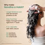 Nat Habit Trileaf Rosemary Shampoo & Conditioner Combo|Herbal Shampoo for Dry Frizzy & Damaged Hair, Hair Fall | Amla Reetha Shikakai| Sulphate Free - Image 8