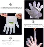 CFGROW 500Pcs Disposable Plastic Gloves, Latex Free Powder Free Clear Polyethylene Hand Gloves Non-Sterile For Cleaning- Cooking, Hair Coloring, Dishwashing, Food Handling, Large, Pack of 1 - Image 5