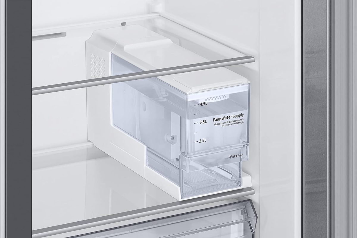Samsung 633L Convertible 5 In 1 Digital Inverter Side by Side Refrigerator Appliance, (RS78CG8543SLHL, EZ Clean Steel) - Image 9