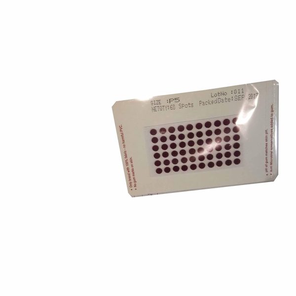 EYETEX PALLAVI BINDI P5 MAROON PACK OF 10pcs