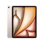 Apple iPad Air 13″ with M3 chip: Built for Apple Intelligence, Liquid Retina Display, 128GB, 12MP Front/Back Camera, Wi-Fi 6E + 5G Cellular, Touch ID, All-Day Battery Life — Starlight
