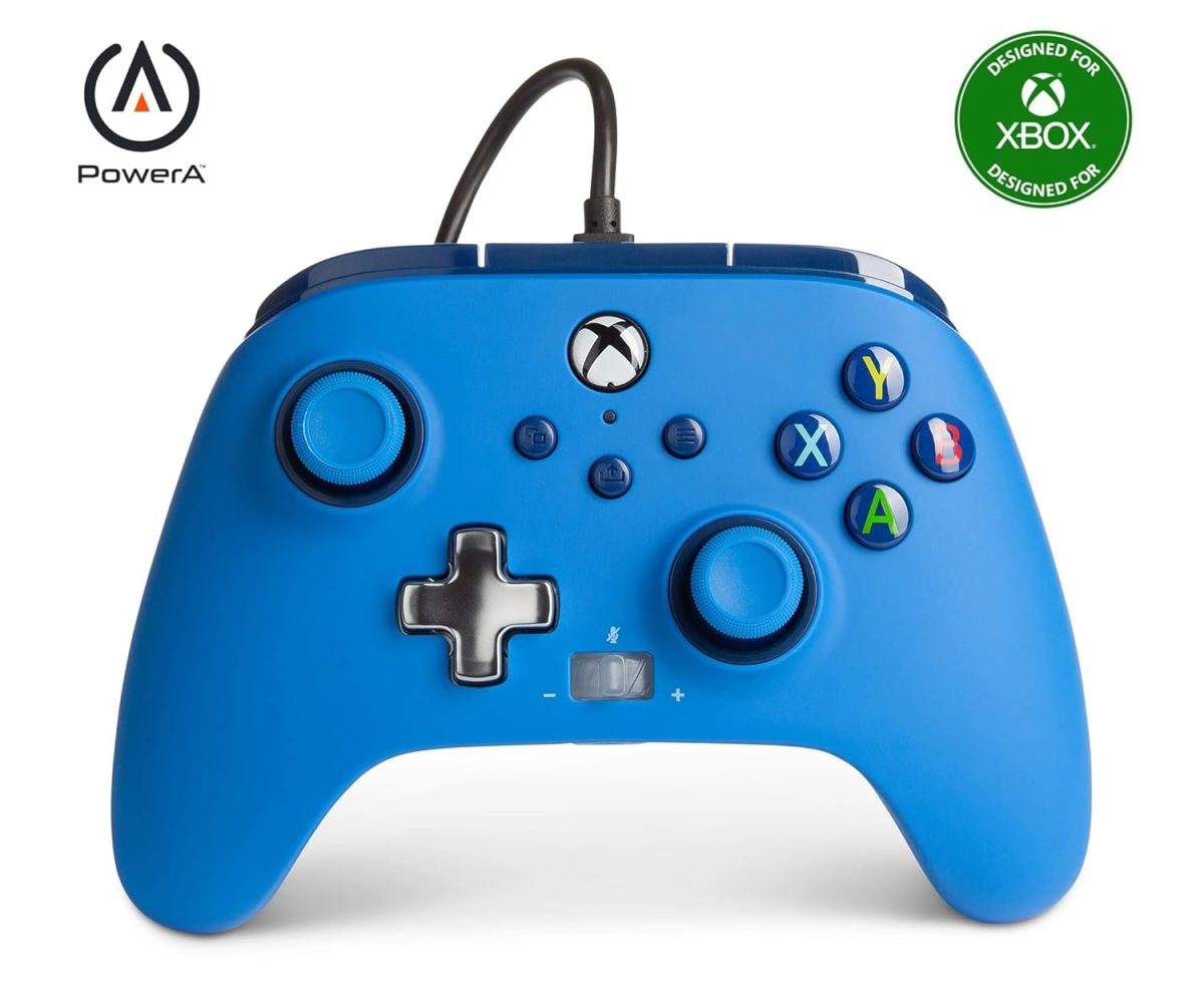 PowerA Enhanced Wired Gaming Controller Enhanced Wired Gaming Controller for Gaming Console Desktop, Red - Image 2