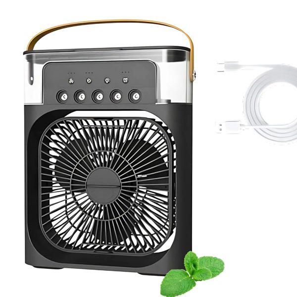 Enfogo (Enjoy calm Summer With 15 Years Warranty) Transform your environment with the Portable Air Conditioner Fan. Perfect forr offices, and kitchens, this USB-mini cooler_Multicolor