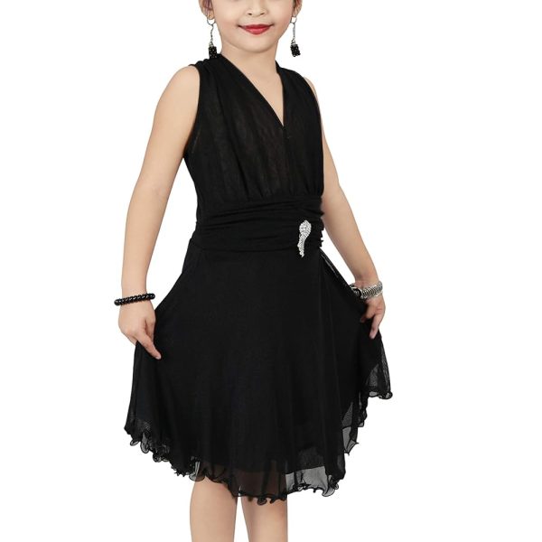 Chandrika Girls' Knee Length Dress
