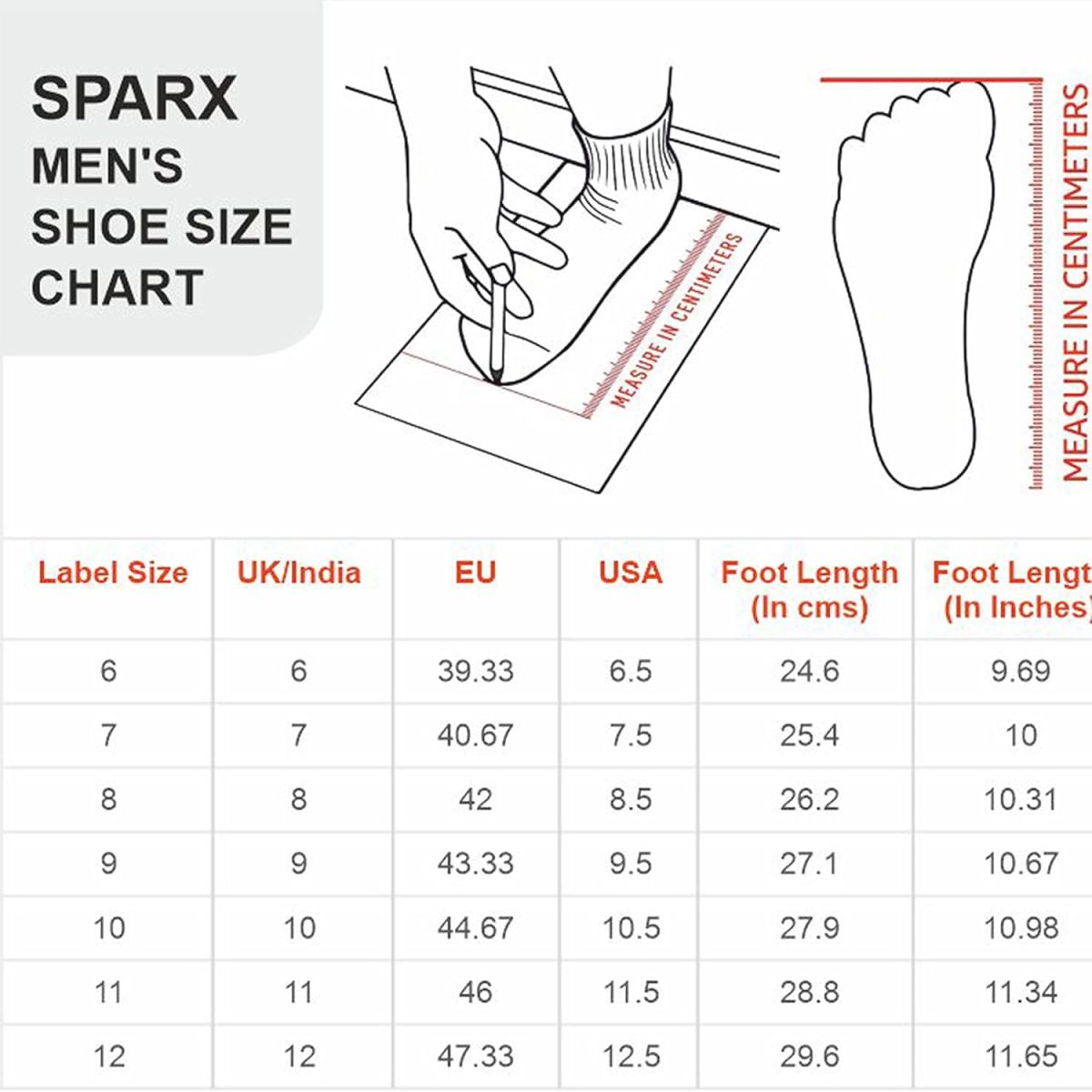 SPARX Mens Sm 803 Walking Shoe - Image 9