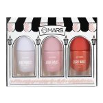 MARS EURO Nail Lacquer | Glossy Gel Finish | Rich Pigmentation | Chip Free | Quick Drying Formula | Long Lasting Nail Polish for Women (3 * 6.0 ml) (SET-04)