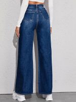 KOTTY Womens High Rise Cotton Lycra Jeans(Faded Blue,26) - Image 3