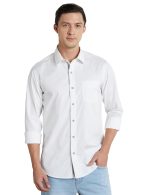 Symbol Premium Men's Casual Cotton Poplin Shirt (Regular Fit)