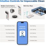 ECOVACS DEEBOT N30 Pro Omni Robot 2-in-1 Vacuum and Mop,10000 Pa Suction, TruEdge Adaptive Edge Mopping, ZeroTangle 2.0 Technology, Hot Air-Drying, Self-Emptying, Auto-Lift Mopping, Wet & Dry cleaning - Image 9