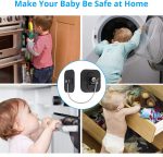 OlpadFridge Door Lock, 1PC Refrigerator Door Lock with Keys, Mini Fridge Door Locks, Freezer Lock and Child Safety Cabinet Lock, Fridge Freezer Refrigerator Cabinet Lock Latch with Strong Adhesiv (Safety Refrigerator Lock) - Image 6
