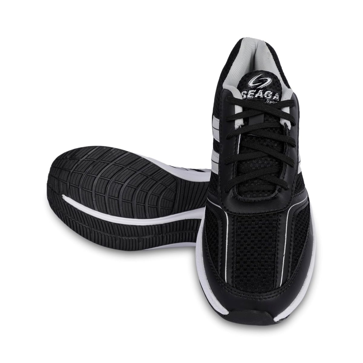 SEAGA Sports Men's Cricket Shoes, Badminton Shoes, Casual Sports Shoes, Lace-Up Walking Shoes - Image 4