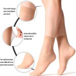 INFISPACE Women & Girl's Ultra-Thin Transparent Nylon Ankle Length Summer Skin Socks (Pack of 5) - Image 4