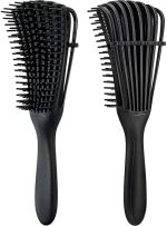 INSIME Detangler hair brush for curly hair comb for Women Men & Kids | Comb for curly wavy hair Pain Free hair detangling brush | Curl brush for hair styling Dry & Wet hair brush |