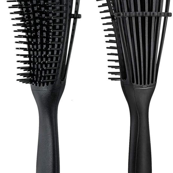 INSIME Detangler hair brush for curly hair comb for Women Men & Kids | Comb for curly wavy hair Pain Free hair detangling brush | Curl brush for hair styling Dry & Wet hair brush |