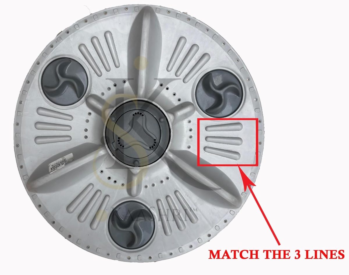 KaaShri®- Pulsator for LG Fully Automatic Washing Machine (Please Match The Size and Design) - Image 5