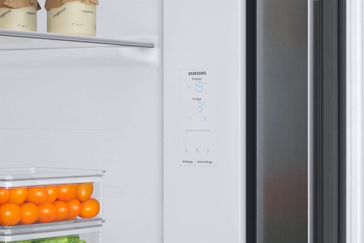 Samsung 653 L, 3 Star, Bespoke AI, Glass Door, Frost Free, Double Door, Convertible 5-in-1 Digital Inverter, Side By Side Smart Refrigerator with Auto Open Door (RS76CB81A3P0HL, Clean Pink) - Image 12