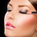 NESA Disposable Makeup Brush Set (Double-Sided Oval Makeup Eye Shadow Brush Sponge Applicator 50 Pcs) - Black - Image 2