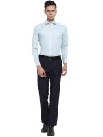 GHPC Cotton Linen Plain Solid Full Sleeves Regular Fit Formal Shirt for Men - Image 5