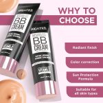 ORGATRE MoodBliss BB Cream 50gm | Instant Spot Coverage with SPF 30 PA++ | Light Makeup Glow for All Skin Types | Kojic Acid & Niacinamide - Image 4