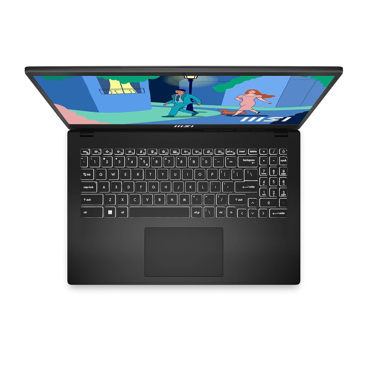 MSI Modern 15, AMD 7th Gen. Ryzen 5-7530U, 40CM FHD 60Hz Laptop(16GB/512GB NVMe SSD/Windows 11 Home/MSO 2021/AMD Radeon Graphics/Classic Black/1.7Kg), B7M-427IN - Image 10