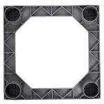 Your's Shopekart Heavy Duty Universal Double Door/Single Door Refrigerator Stand for 150-390 L (Grey , 60 x 60 cm) - Image 2