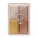 Glam21 Perfect Me! Highlighter Palette Blusher |Ultimate Shimmer Formulations | Highly-Pigmented Powder Highlighter With Easy-To-Blend Formula | Weightless Longlasting Illuminating Glow Face Kit| 6gm ( (Shade-03)