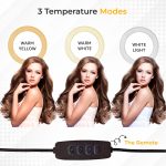 Tygot Professional (12 Inch) Led Ring Light with 7 Feet Tripod Stand for Mobile Phones & Camera, 3 Temperature Mode Dimmable Lighting, Photo-Shoot, Video Shoot, Makeup & More - Image 2