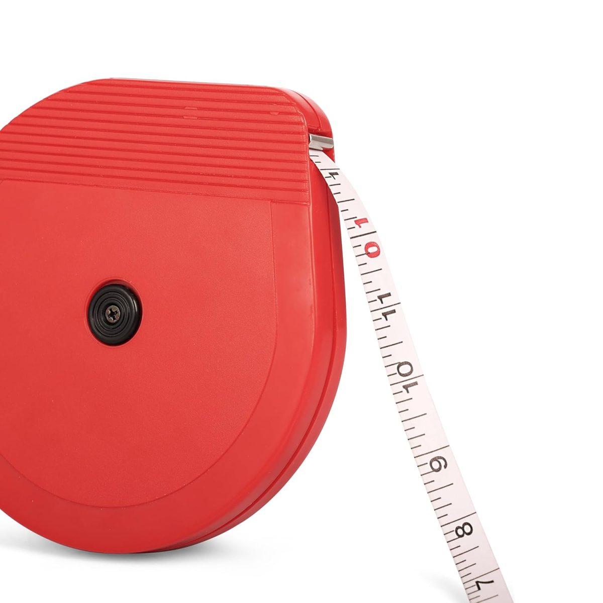 FREEMANS 30m:13 mm Fibra Fibreglass Measuring Tape - 30m/100ft With Unbreakable ABS Case || Durable Winding Mechanism Handle and Steel End Hook || Red Color - Image 5