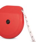 FREEMANS 30m:13 mm Fibra Fibreglass Measuring Tape - 30m/100ft With Unbreakable ABS Case || Durable Winding Mechanism Handle and Steel End Hook || Red Color - Image 5