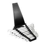 SPARTAN Carbon Steel Combination Spanner Set/Wrench Set/Tool Kit Multipurpose Home Use and Professional Spanners, Corrosion Resistant Chrome Plating Open Jaw and Ring Spanners (Silver, Set of 10) - Image 3