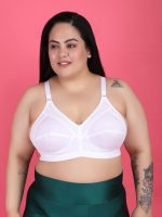 Klassik | Since 1993 | Plus Sizes Bra for Women/Girls Full Coverage, Adjustable/Wide Straps, Everyday 100% Cotton Daily-Use, Non-Padded | Wirefree, for Dresses/Saree/Suit | Jassika Plain - 32 to 48 - Image 7
