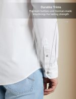 Symbol Premium Men's Casual Cotton Poplin Shirt (Regular Fit) - Image 5