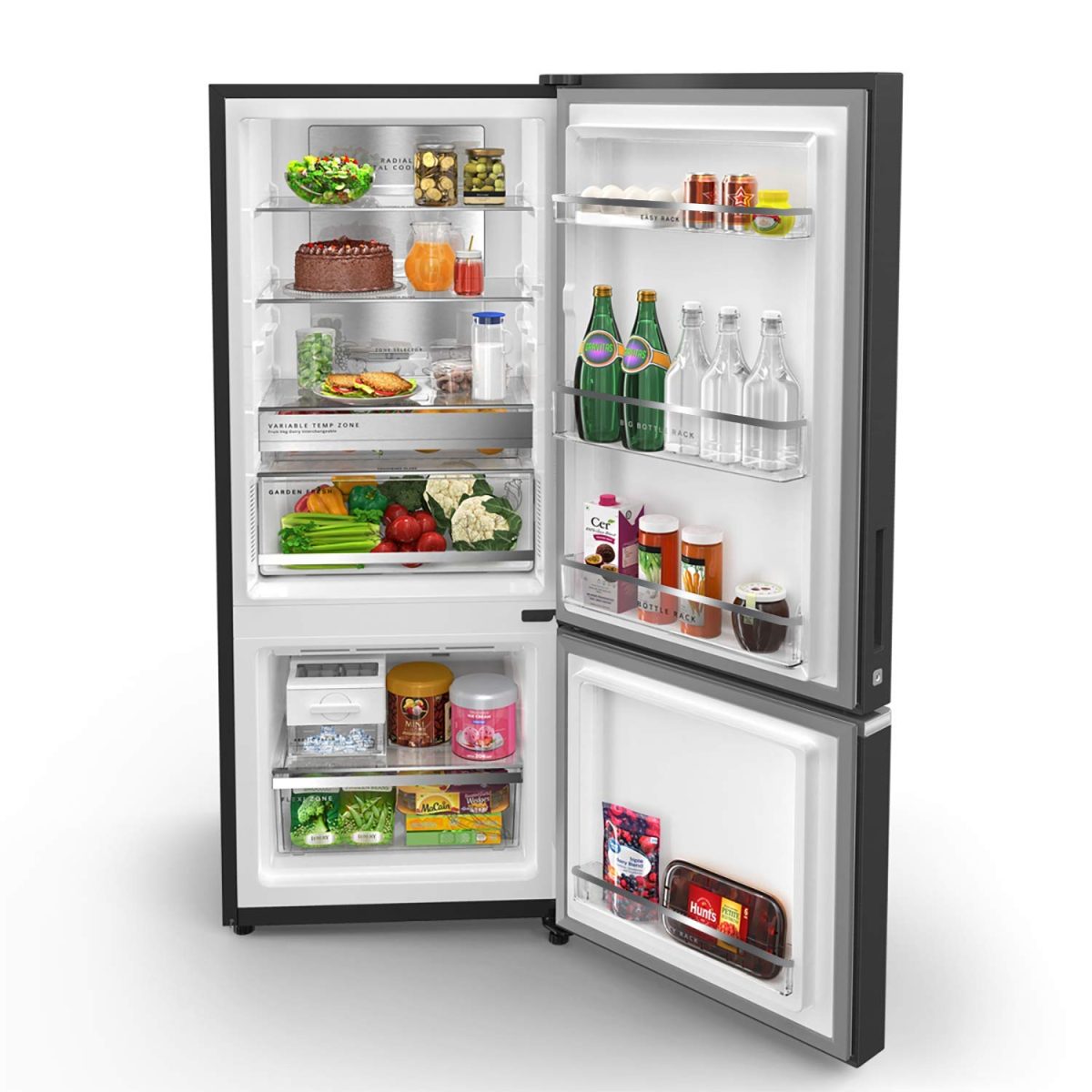 Whirlpool 325 L 2 Star Frost Free Double Door Refrigerator (IFPRO INV CNV 340 2S, Steel Onyx, Convertible) - Image 4