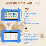 aiprotablet Kids Tablet, 7 Inch Android 11 Tablet For Kids, 6GB(2+4) Ram 32GB ROM 128GB Expand, Toddler Tablet With Wifi, Bluetooth, Parental Control, Dual Camera, Gps, Shockproof Case (Blue) - Image 3