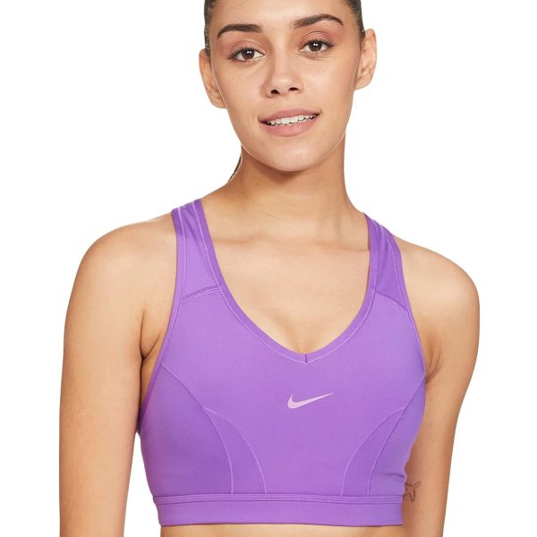 Nike Women's Polyester Padded Wire Free Sports Bra