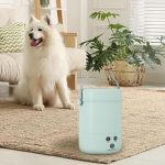 ATORSE Portable Washing Machine Lightweight Laundry Washer for Apartment Camping RV White